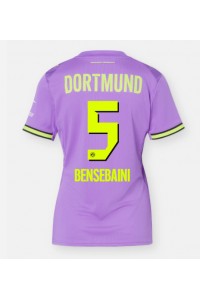 Borussia Dortmund Ramy Bensebaini #5 Fotballdrakt Tredje Klær Dame 2026-27 Korte ermer